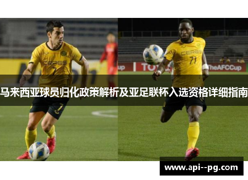 马来西亚球员归化政策解析及亚足联杯入选资格详细指南