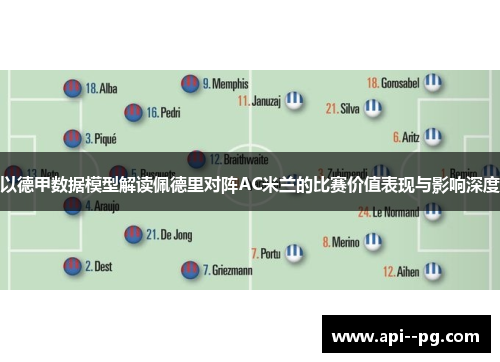 以德甲数据模型解读佩德里对阵AC米兰的比赛价值表现与影响深度 以德甲数据模型解读佩德里对阵AC米兰的比赛价值表现与影响深度
